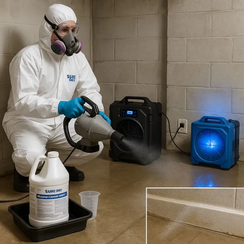 Sanitization and Odor Removal process in Marlboro, NJ