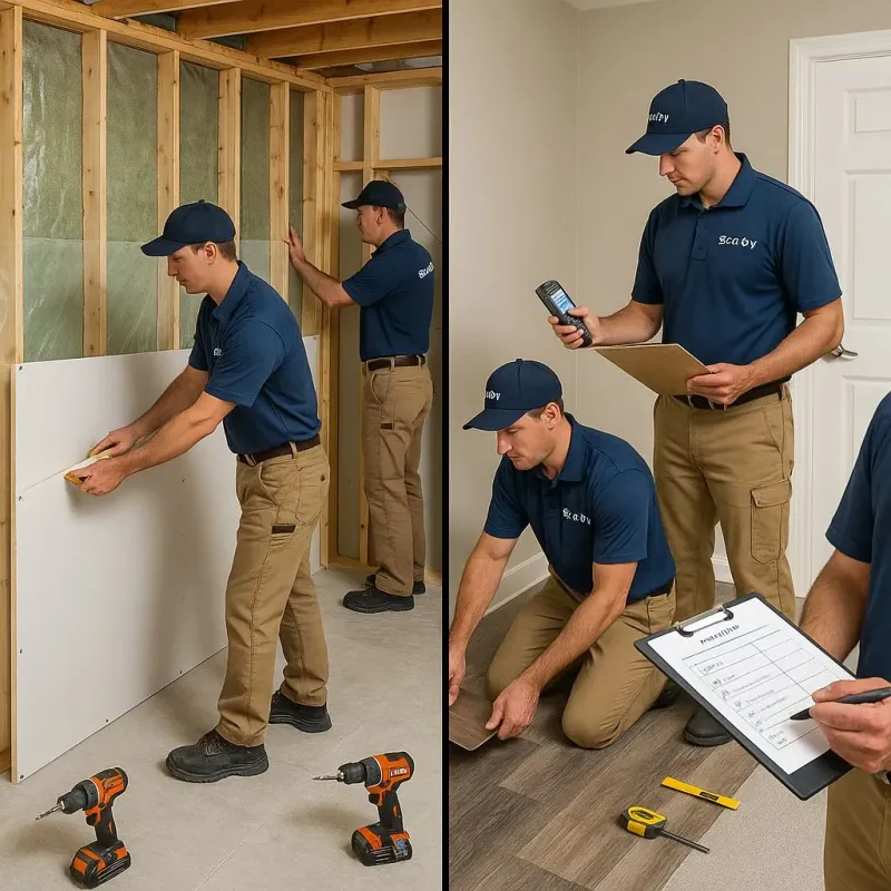 Repairs and Reconstruction process in Marlboro, NJ
